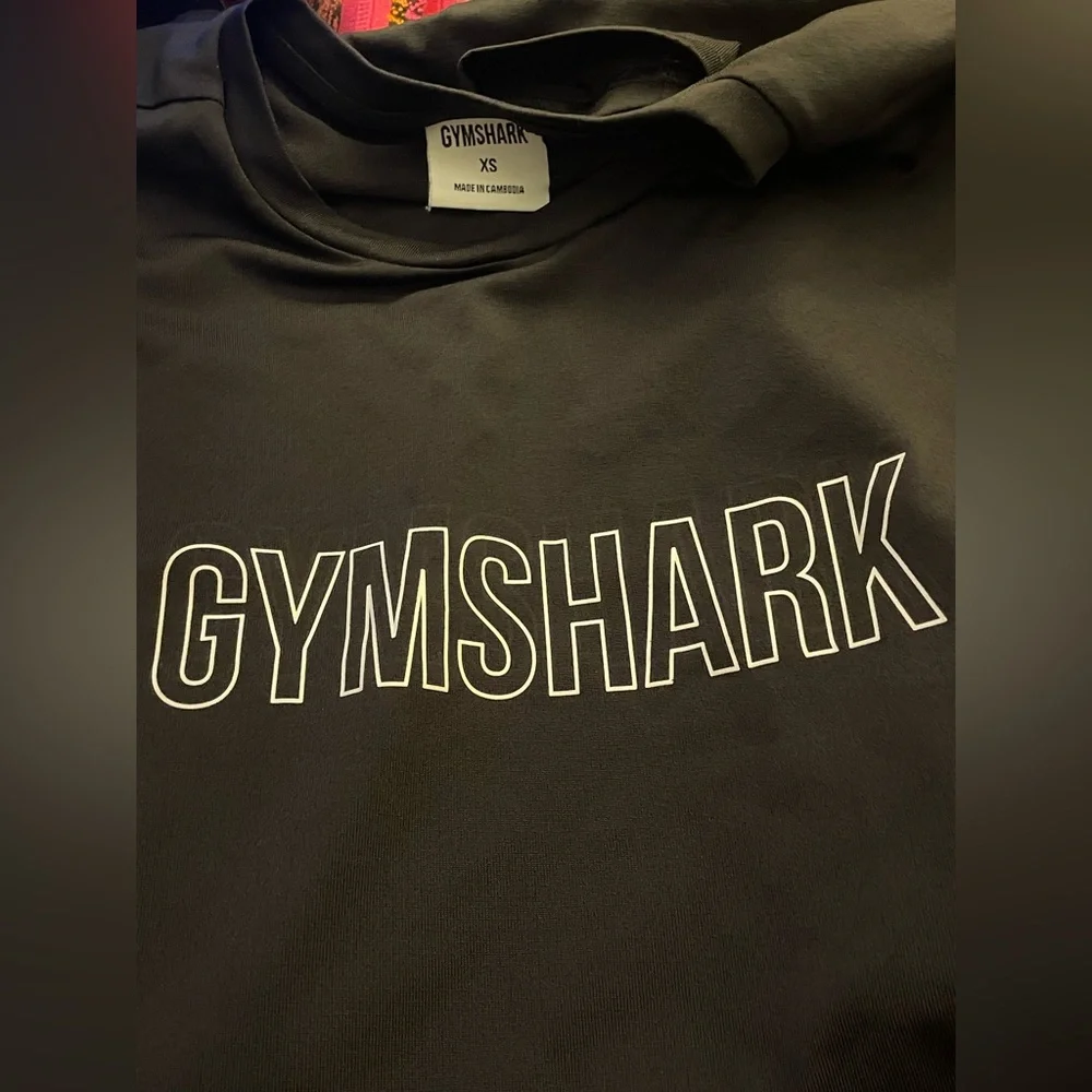Gymshark Long Sleeve Top in Charcoal
